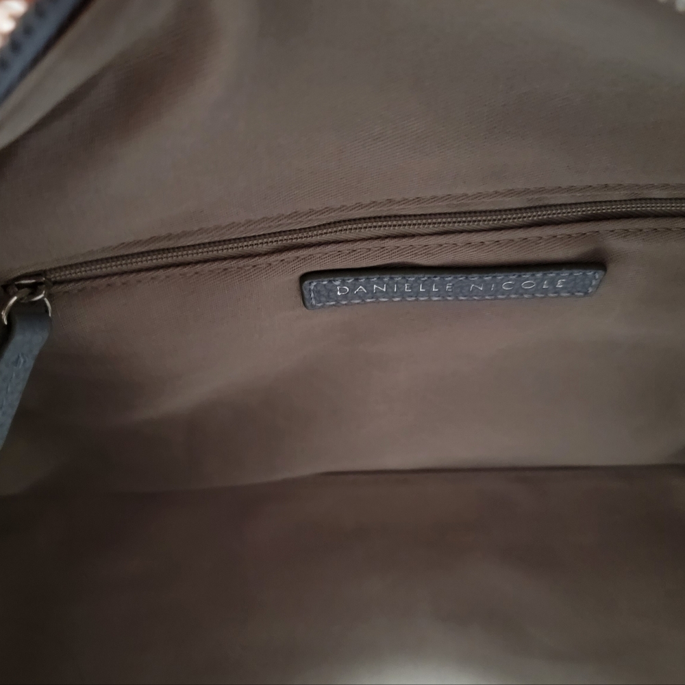 Leather satchel bag - Picture 4 of 12